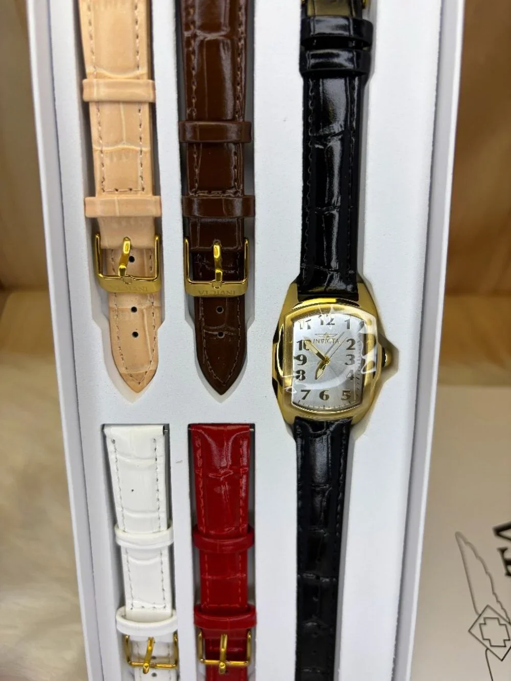 Invicta Lupah Womens watch set with interchangable bands (49816)